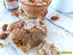 Muffins pancake alle mandorle