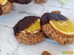 Biscotti duetto all’arancia e cioccolato