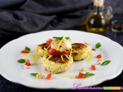 Crocchette di patate con capesante al peperoncino