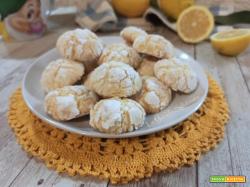 Biscotti morbidi al limone senza glutine