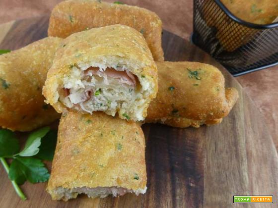 Fagottini rustici fritti