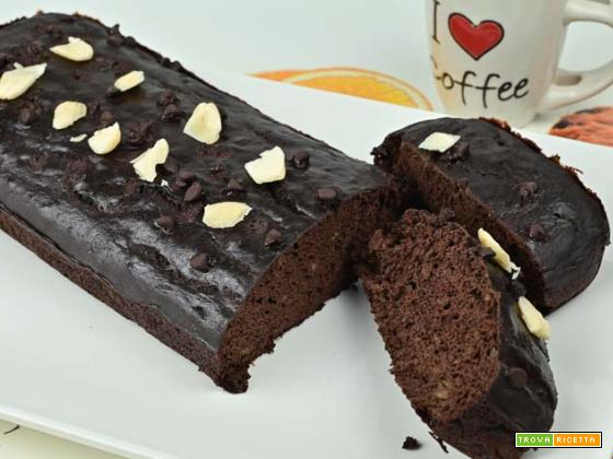 Brownies banana e cioccolato light senza burro