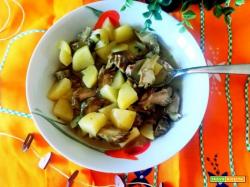Carciofi e patate Bimby light