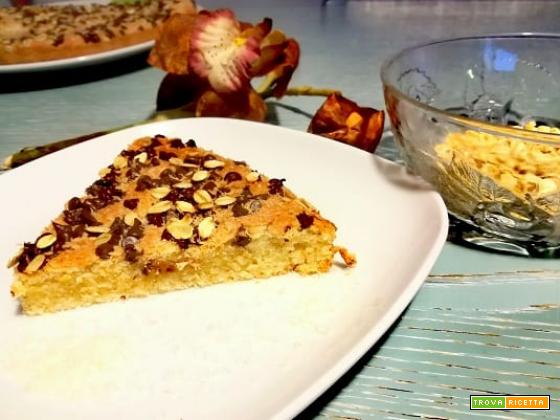 Torta cocco e avena senza lievito, con Bimby o senza