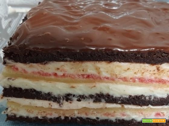 Pasticcino diplomatico alle mandorle