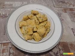 Gnocchi di polenta al burro e parmigiano