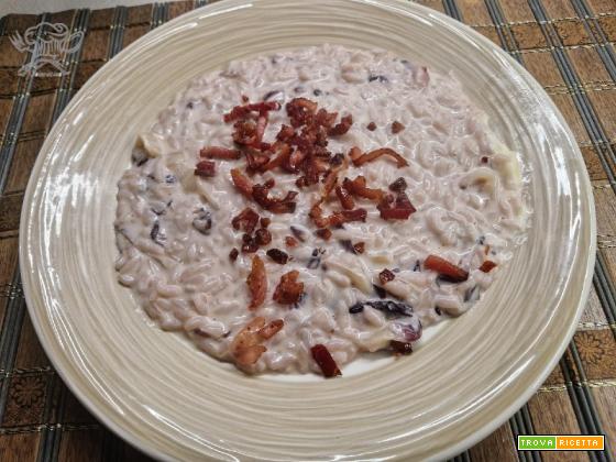 Risotto radicchio e mascarpone