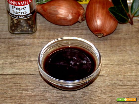 Salsa al vino rosso ricetta