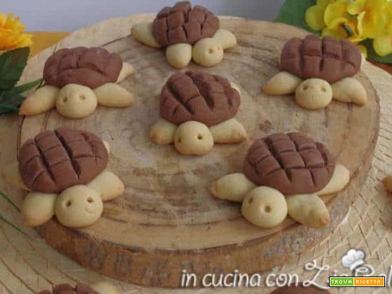 Biscotti a forma di tartaruga