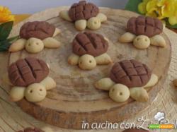 Biscotti a forma di tartaruga