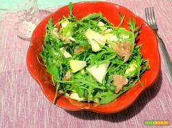 Insalata con cedro e prosciutto crudo