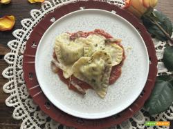 CUORI DI PASTA romantici con carciofi e ricotta