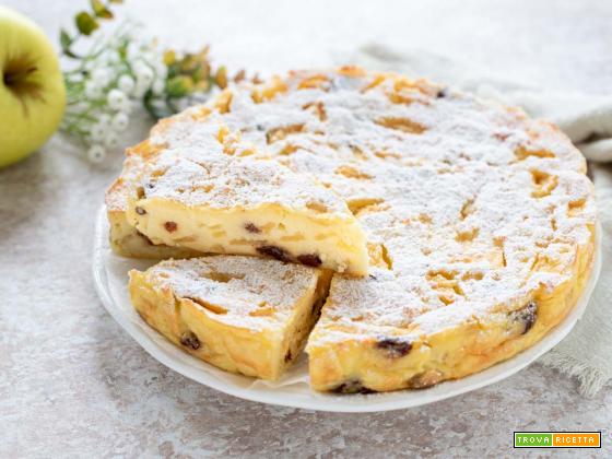 Torta di semolino e mele