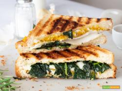 TOAST CON ZUCCA E CAVOLO NERO