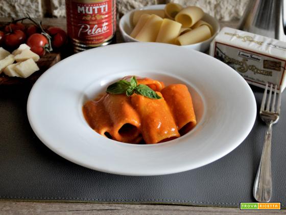 Paccheri alla Vittorio: ricetta in versione casalinga venuta benissimo