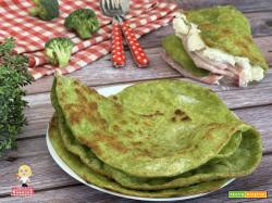 PIADINA CON YOGURT E BROCCOLI