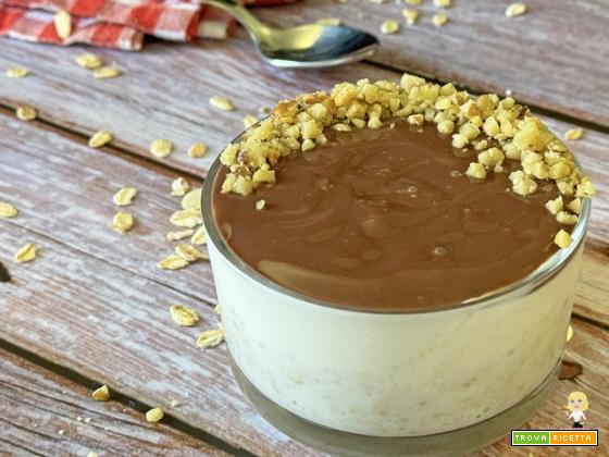 YOGURT E FIOCCHI DI AVENA con CREMA al CIOCCOLATO