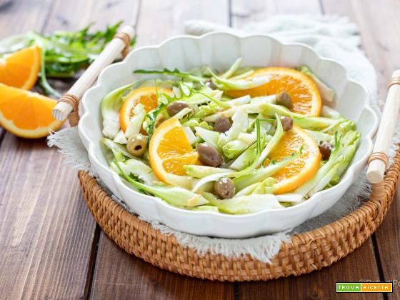 Insalata di puntarelle e arance