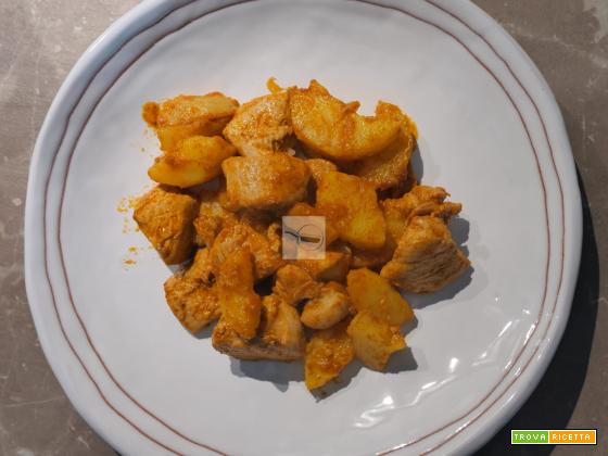 Spezzatino di tacchino e patate alla paprika