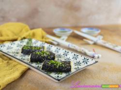 Cotolette di tofu in alga nori
