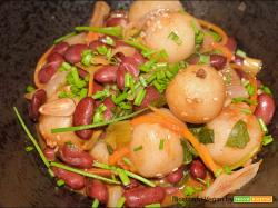 Palline Tteok a modo mio con fagioli rossi senza glutine