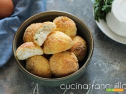 Polpette di ricotta in friggitrice ad aria