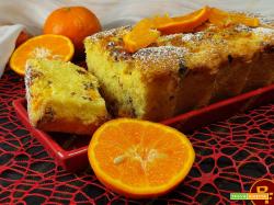 Plumcake ai Mandarini Frullati senza latta ne uova