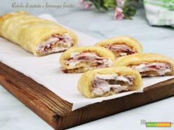 Rotolo di patate e formaggi farcito