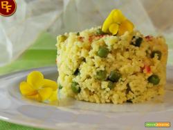 Cous Cous allo Zafferano con Verdure Croccanti