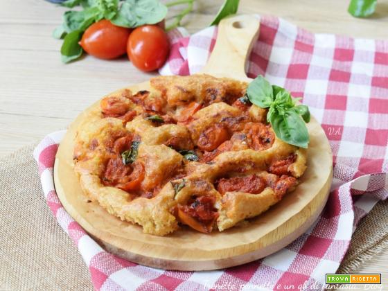 Pizza liquida in friggitrice ad aria morbida dentro e croccante fuori
