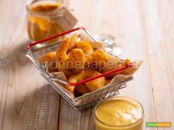 Mazzancolle fritte in tempura con curcuma: un piatto gourmet