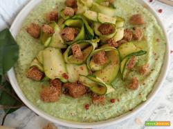 Vellutata fredda di zucchine
