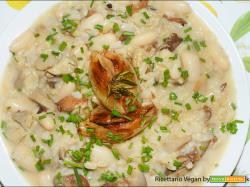 Riso Baldo integrale cremoso con funghi