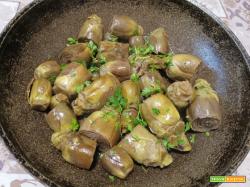 Carciofini in padella
